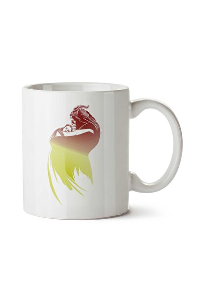 ART HEDİYE كوب مطبوع على الجانبين من Beauty Fantasy Beauty And The Beast