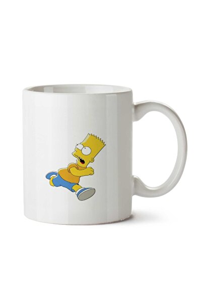 ART HEDİYE كوب بارت للجري مطبوع على الجانبين