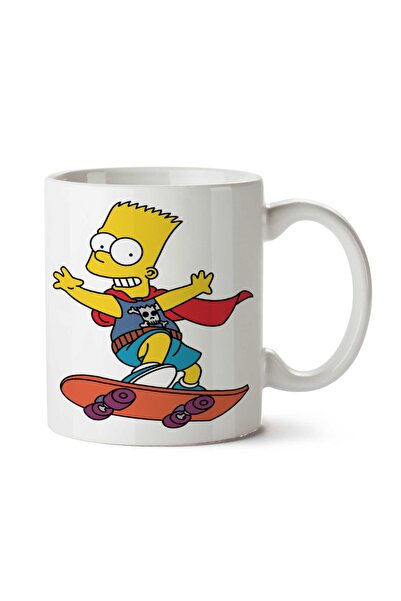 ART HEDİYE كوب بارت سيمبسون للتزلج PNG-Picture.png مطبوع على الجانبين