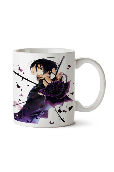 ART HEDİYE كوب مطبوع على الجانبين من Anime Roses Free Download