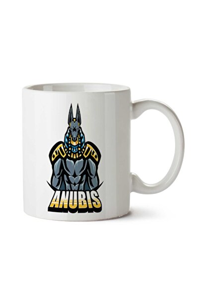 ART HEDİYE أنوبيس (2) كوب مطبوع على الجانبين