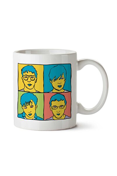 ART HEDİYE كوب بلور مطبوع على الجانبين