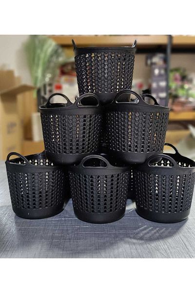 ALBAK Life 6 черни мини кошници за презентации