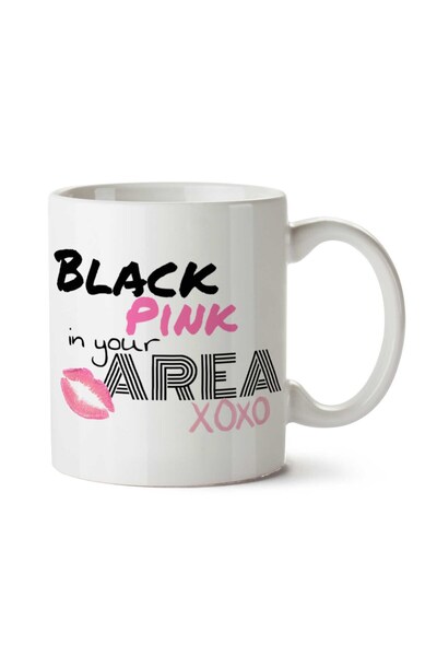 ART HEDİYE كوب Blackpink In Your Area.png مطبوع على الجانبين