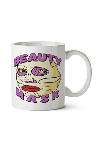 ART HEDİYE قناع الجمال من أليسا إدواردز، كوب مطبوع على الجانبين