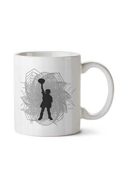 ART HEDİYE كوب Boy Ball.png مطبوع على الجانبين