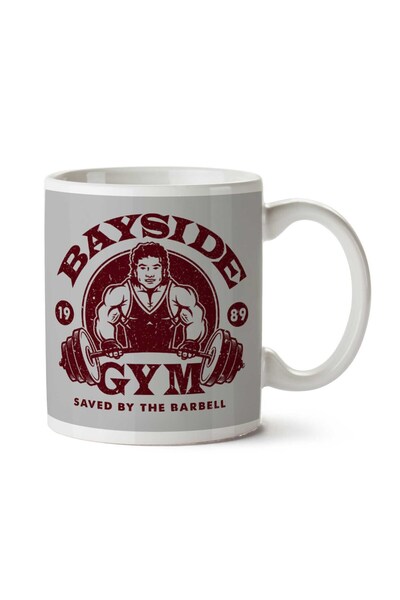 ART HEDİYE كوب مطبوع على الجانبين من Bayside Gym Saved By The Bell A C Slater
