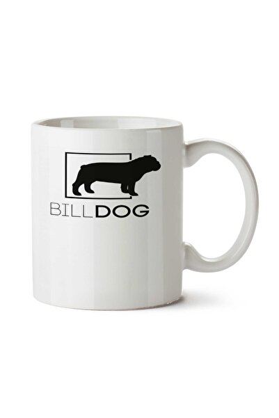 ART HEDİYE كوب بيلدوج مطبوع على الجانبين