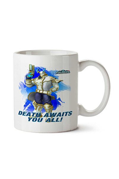 ART HEDİYE Androxus - كوب Paladins مطبوع على الجانبين