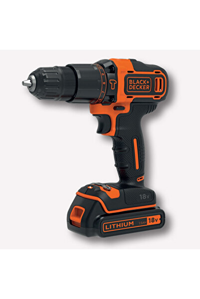 Black&Decker BDCHD18KB 18V Li-ion Çift Akülü 2 Vites Darbeli Matkap