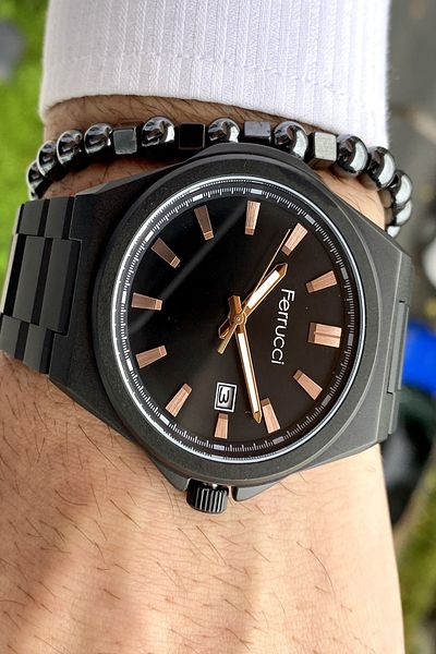 Ferrucci Function All Functions Active Men's Wristwatch + Bracelet Gift