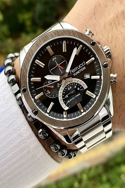 Ferrucci Function All Functions Active Men's Wristwatch + Bracelet Gift