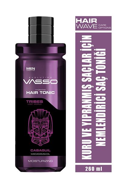 Vasso Men Tribes Cabaguil Moisturizing Hair Tonic for Dry and Damaged Hair 260 ml