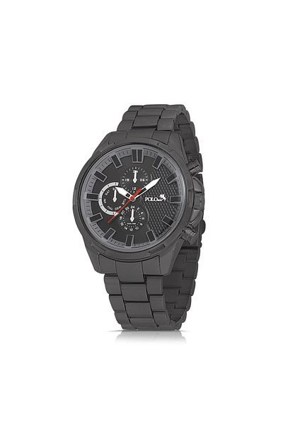 Polo Air Metal Case Men's Wristwatch Anthracite Color PL-0778E5x