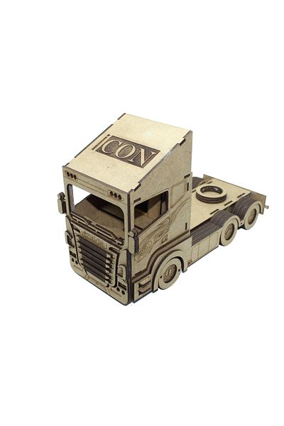 Cata New Year (Christmas) Christmas Special Decorative Scania Miniature Truck Puzzle