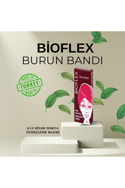 Bioflex BİOFLEX NOSE BAND - 6-PIECE BLACK POINT CLEANING BAND