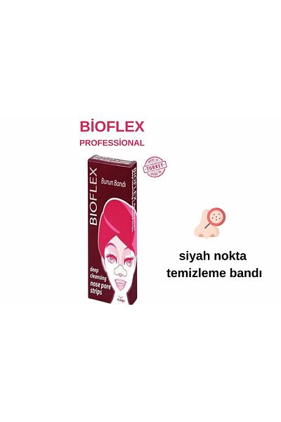 Bioflex BİOFLEX NOSE BAND - 6-PIECE BLACK POINT CLEANING BAND