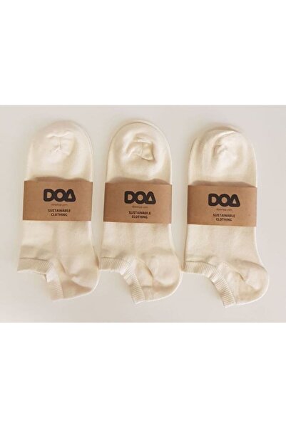 doashop Doa Organic Cotton Rich Booties Socks - Pack of 3