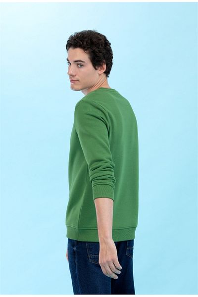 U.S. Polo Assn. Η.Π.Α. Polo Assn. Πράσινο φούτερ με λαιμόκοψη