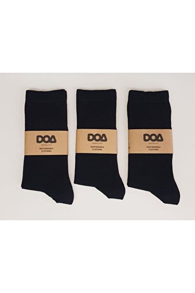 doashop جوارب Doa النسائية الغنية بالقطن العضوي - 3 قطع