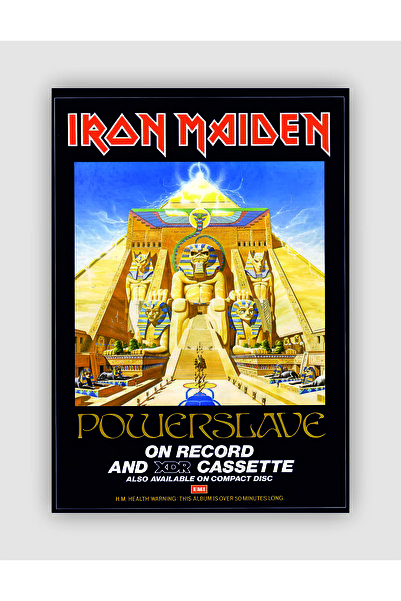 fırsatlar diyarı IRON MAIDEN Powerslave Vintage Duvar Posteri - Duvar Dekoru ...
