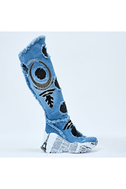 StarBlueMooN KADIN KOT ÇİZME 4029