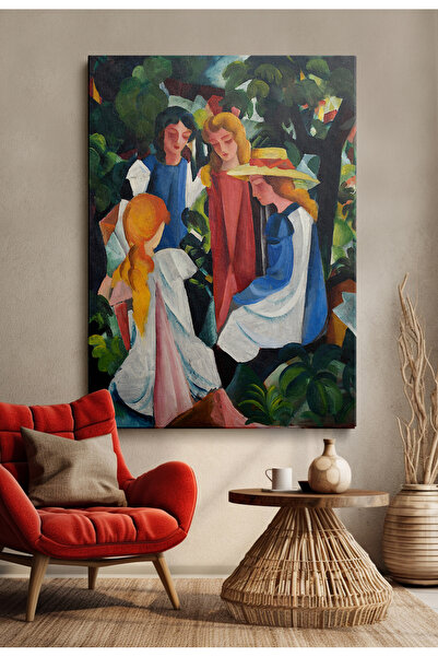 HOMEPACK Kanvas Duvar Tablosu Tekli Canvas Tablo Boho Klasik Modern KANVAS053