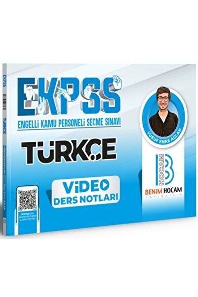 Benim Hocam Yayınları Benim Hocam 2024 EKPSS Türkçe Video Ders Notları
