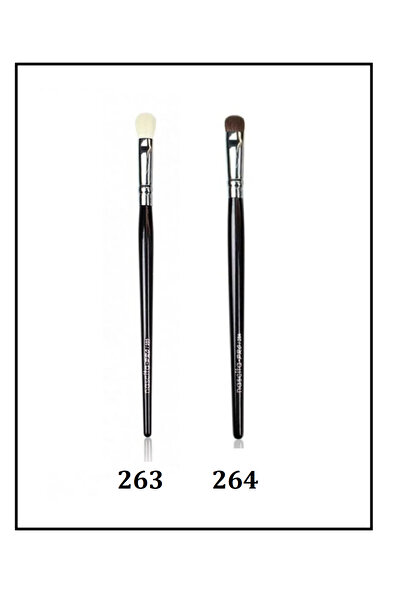 nascita فرشاة تظليل احترافية 264 + فرشاة خلط كشافات احترافية 263 مجموعة خاصة مكونة من قطعتين