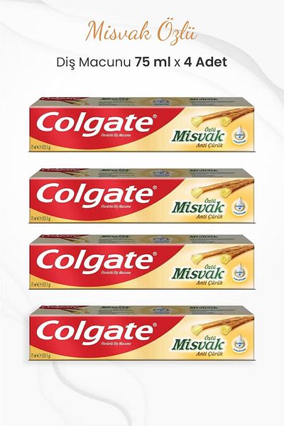 Colgate Miswak Extract Toothpaste 75 ml x 4 Pieces