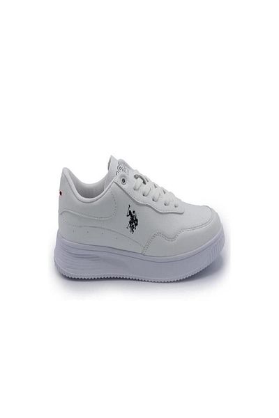 U.S. Polo Assn. U.S. Polo 3M Abe 3FX On and Side Hole Back Arma Embroidery Lace-Up Sports Shoes