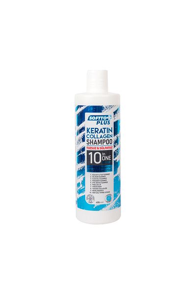 Softto Plus Very Damaged Hair Anti-Frizz Salt-Free Shampoo 400 ml