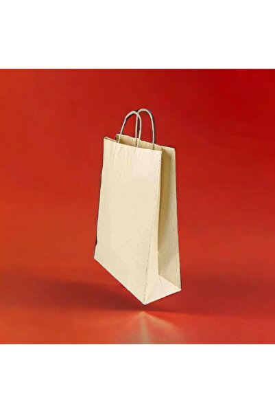 Konak Ambalaj Kraft Kağıt Çanta Burgu Saplı 32x40x12 Cm 3 Adet