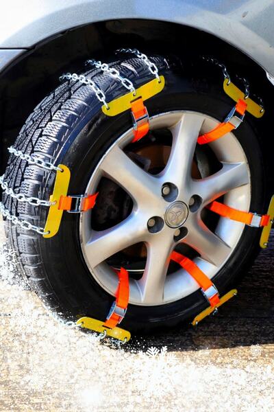SEBURAM Yeni Araç Kar Zinciri Araba Kış Zinciri 6 Adet Takmatik Zincir Özel Tasarım Zincir Ss0002-s