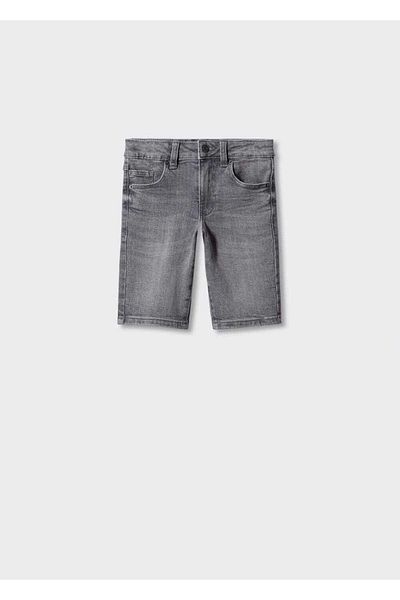 MANGO Kids Baumwoll-Jeansshorts