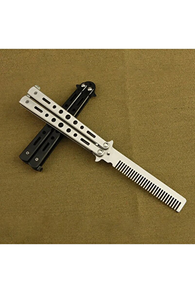 Jetcom Metal Kelebek Şeklinde Tarak Saç Şekillendirici Tarama Taşınabilir