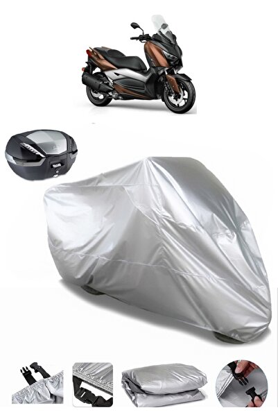 AUTOLION Yamaha X-Max 300 ABS حقيبة خلفية متوافقة مع القماش المشمع للدراجات ا...