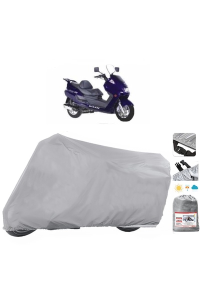 AUTOLION Bisan Senator 150 Motorcycle Tarpaulin Waterproof UV Sun Protection