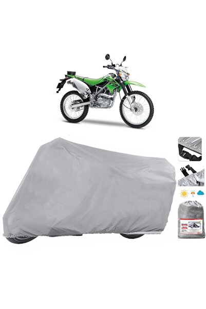 AUTOLION مشمع دراجة نارية كاواساكي KLX 150 لتر مقاوم للماء للحماية من أشعة ال...