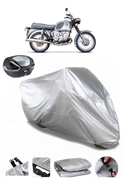 AUTOLION BMW R 75 Rear Bag Compatible Motorcycle Tarpaulin Premium Quality Thick