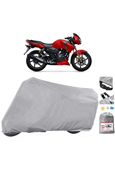 AUTOLION TVS Apache RTR 150 Motorcycle Tarpaulin Waterproof Uv Sun Protection