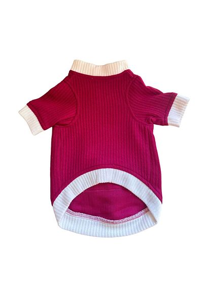 Bi Dolap Ponçik Teddy Bear Teddy Bear Fuchsia Knitwear Cat Dog Clothes & Sweater