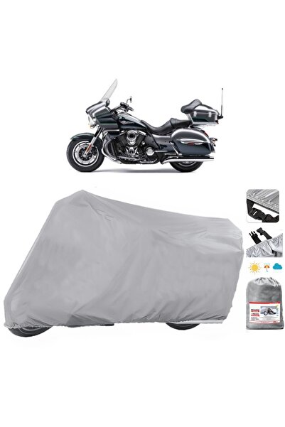 AUTOLION Kawasaki VN 1700 Voyager Motorcycle Tarpaulin Waterproof Uv Sun Prot...