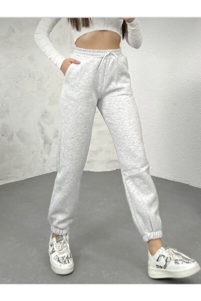 LITTLEMOON Jogger kesim Compac Penye 3 İplik Şardonlu Eşofman Altı
