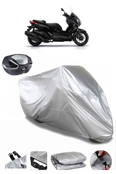 AUTOLION ياماها X-Max 350 Iron Max ABS حقيبة خلفية متوافقة مع القماش المشمع ل...