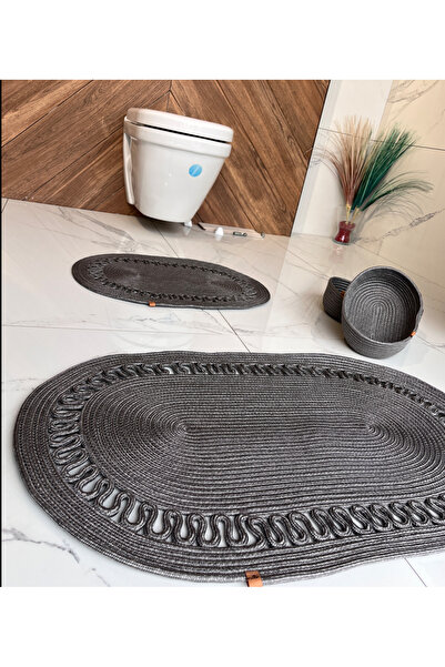 Namteks 40x60-60x100 Два килимки 2 кошики Набір для ванної кімнати Подарунковий набір для весілля