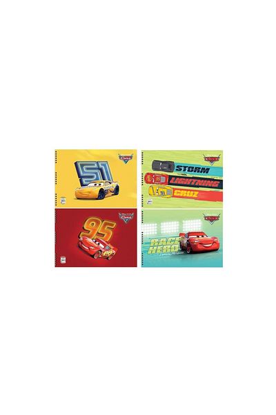 HOBİMOBİ كتاب صور سيارات بلون حاد مقاس 25 × 35، 15 ورقة، قطعة واحدة