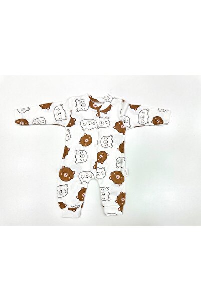 Nayinom Teddy Bear Patterned Baby Rompers