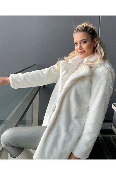 Aycey butik Plush Fur Coat