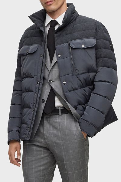 Boss winter jacket sale